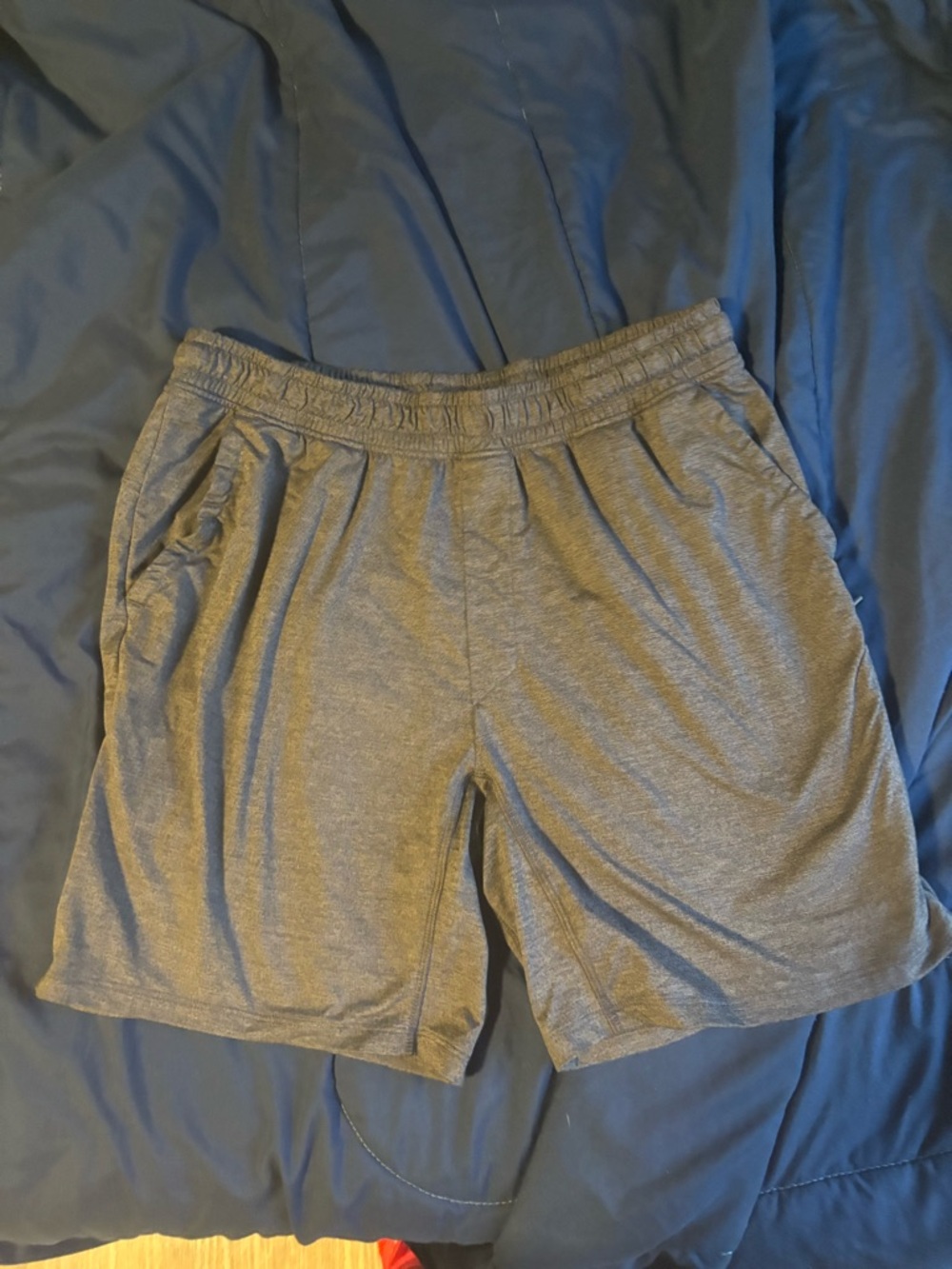 all in motion Gray Men's Athletic Shorts with Elastic Waist